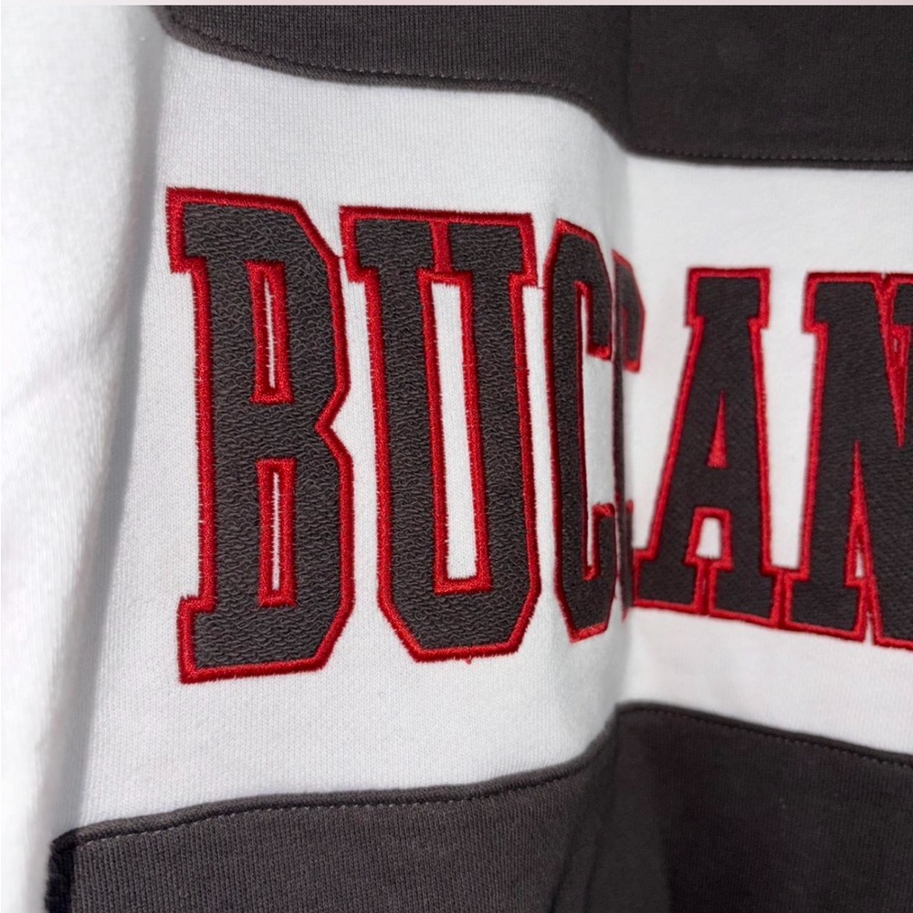 Tampa Bay Buccaneers Long Sleeve Shirt - White, Black, Red (Darius Rucker)